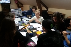 En plein travail sur l'identité visuelle du festival