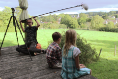 Les jeunes en tournage