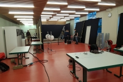 Jour 1 : montage du décors et du studio