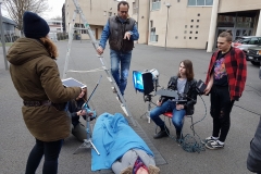 Jour 2 : tournage au lycée Louise Michel