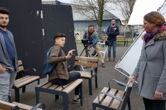 Jour 4 : tournage au lycée Louise Michel