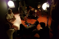 Jour 1 : tournage en studio